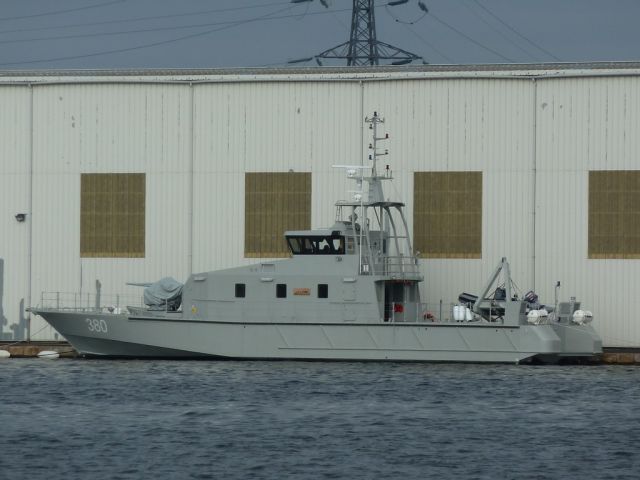 Peacok - quai de mean - 10 fevrier 2011.JPG